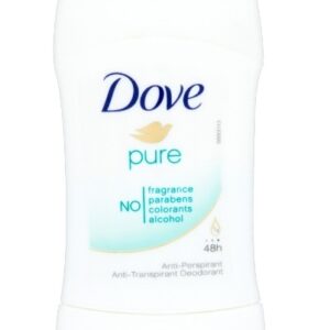 Dove Pure Antiperspirant Deo Stick 40ml