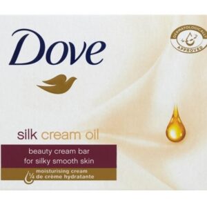 Dove Silk Cream Oil Beauty Cream Bar Soap 100g
