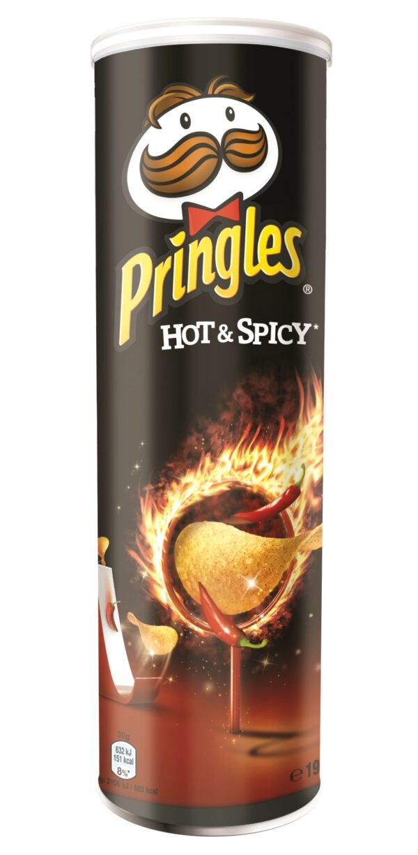 Pringles Hot & Spicy 165g