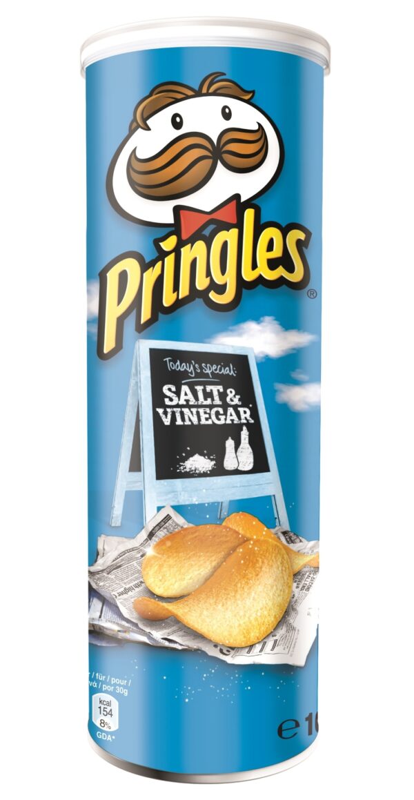 Pringles Salt & Vinegar 165g