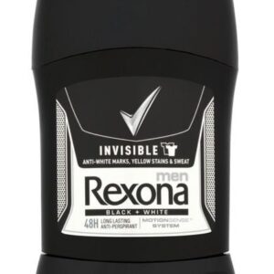 Rexona Men Invisible Black + White Anti-Perspirant Stick 50ml