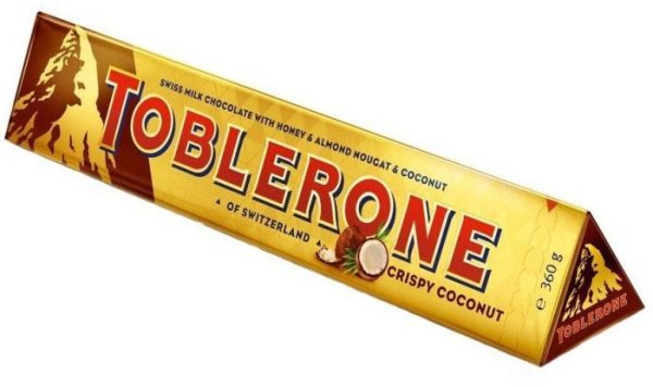Toblerone Crispy Coconut 360g
