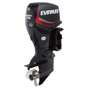 2018 Evinrude E-TEC 90 HP E90DPGL Graphite Outboard Motor
